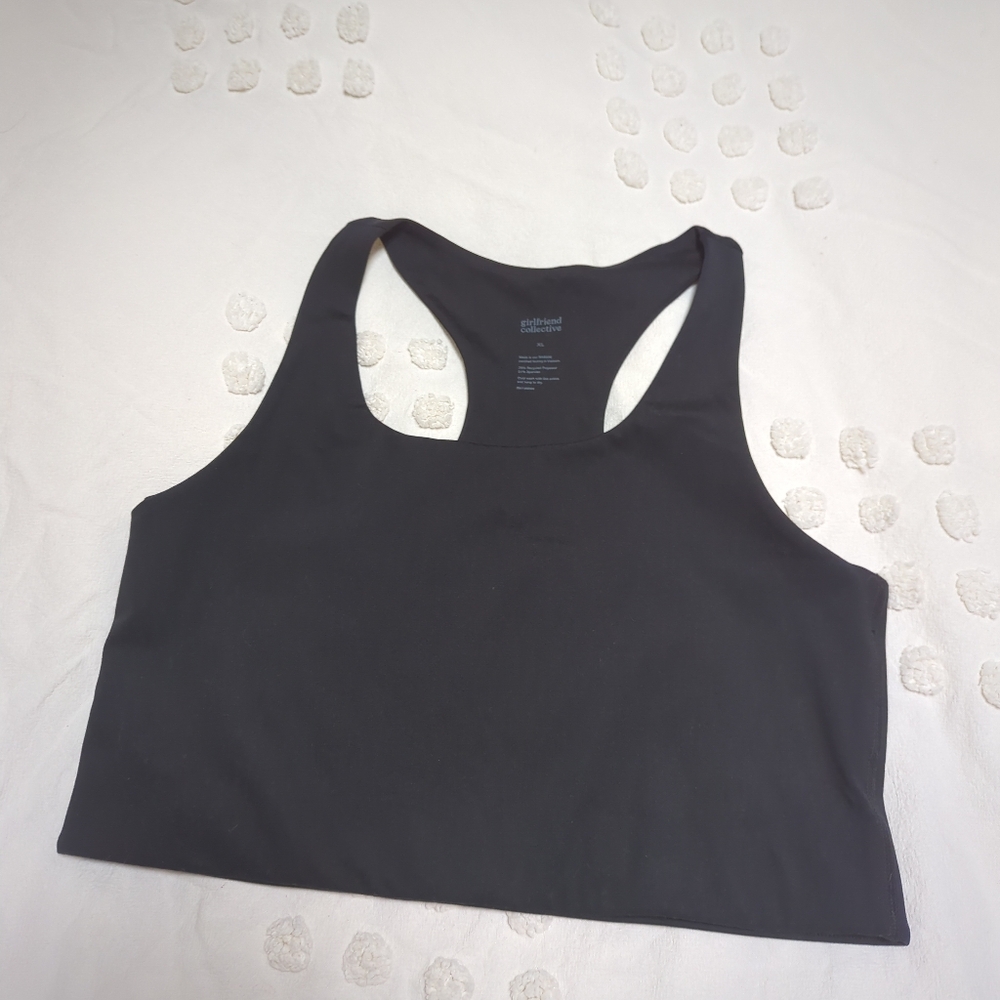 Women's Black Racerback Top